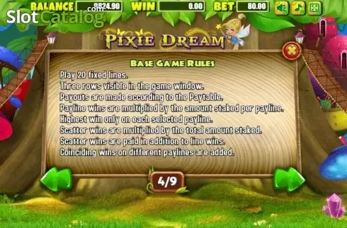 Οθόνη7. Pixie Dream Κουλοχέρης