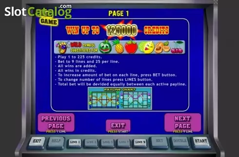 Οθόνη4. Juicy Fruits (Allbet Gaming) Κουλοχέρης