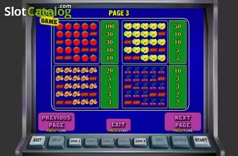 Οθόνη6. Juicy Fruits (Allbet Gaming) Κουλοχέρης