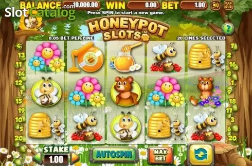 Οθόνη2. Honeypot Slots Κουλοχέρης