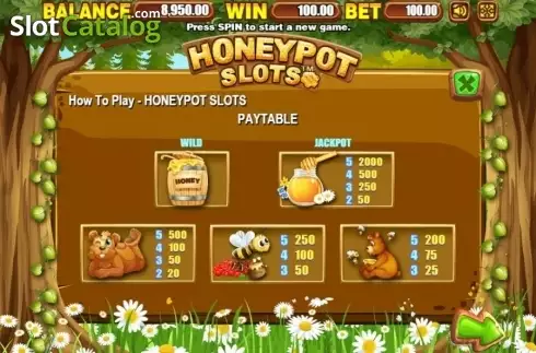 Οθόνη4. Honeypot Slots Κουλοχέρης