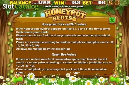 Οθόνη8. Honeypot Slots Κουλοχέρης