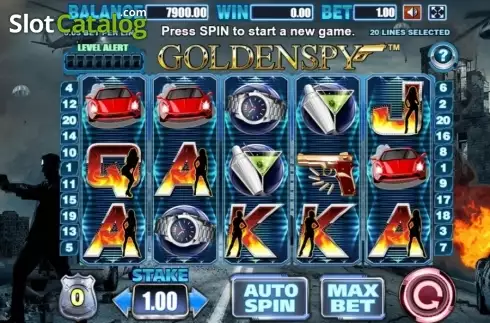 Οθόνη2. Golden Spy Κουλοχέρης