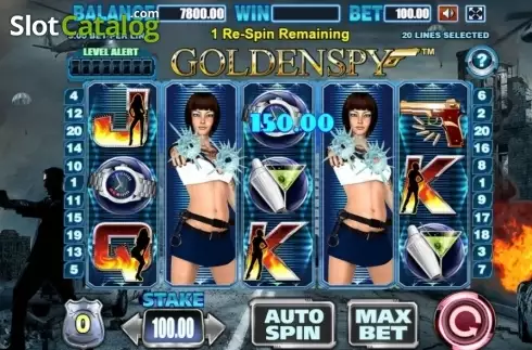 Οθόνη3. Golden Spy Κουλοχέρης