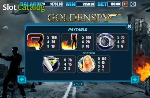 Οθόνη5. Golden Spy Κουλοχέρης