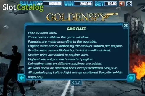 Οθόνη7. Golden Spy Κουλοχέρης