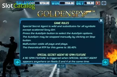 Οθόνη8. Golden Spy Κουλοχέρης
