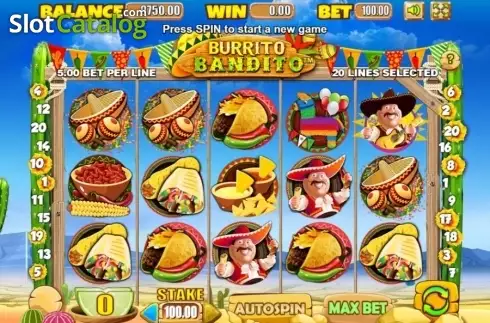 Οθόνη2. Burrito Bandito Κουλοχέρης