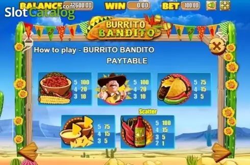 Οθόνη5. Burrito Bandito Κουλοχέρης