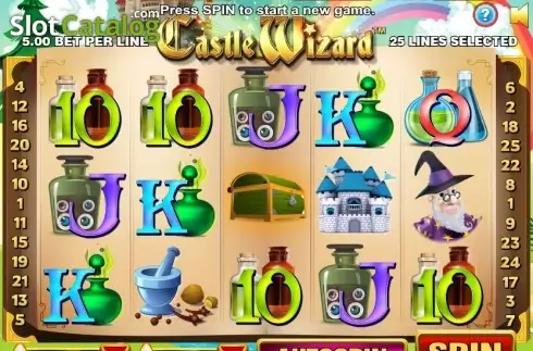 Οθόνη2. Castle Wizard Κουλοχέρης