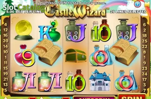Οθόνη3. Castle Wizard Κουλοχέρης