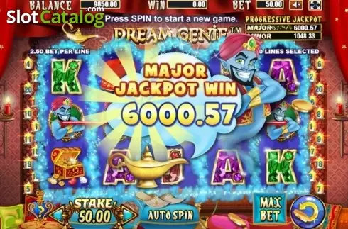 Οθόνη3. Dream Genie (Allbet Gaming) Κουλοχέρης