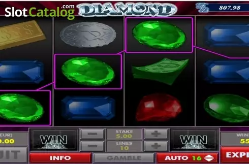 Οθόνη6. Diamonds (AlteaGaming) Κουλοχέρης