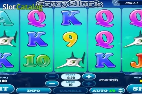 Οθόνη2. Crazy Shark (AlteaGaming) Κουλοχέρης