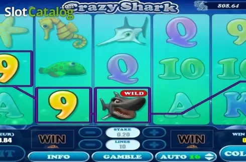 Οθόνη3. Crazy Shark (AlteaGaming) Κουλοχέρης
