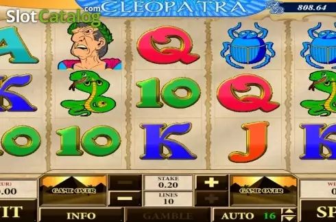 Οθόνη2. Cleopatra (AlteaGaming) Κουλοχέρης
