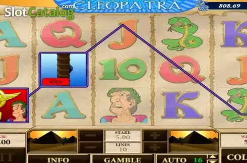 Οθόνη3. Cleopatra (AlteaGaming) Κουλοχέρης