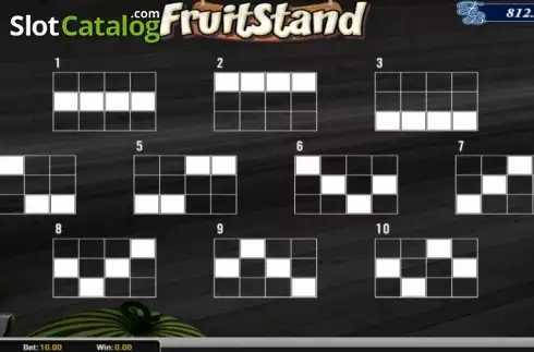 Οθόνη4. Fruit Stand (AlteaGaming) Κουλοχέρης 