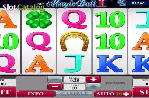 Οθόνη2. Magic Ball 2 Κουλοχέρης