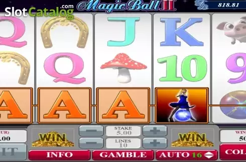 Οθόνη3. Magic Ball 2 Κουλοχέρης