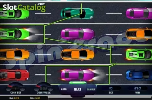 Οθόνη2. Spin 2 Race Κουλοχέρης