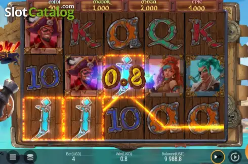 Οθόνη3. Boom! Quest Κουλοχέρης