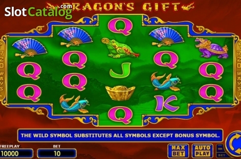 Οθόνη2. Dragon's Gift Κουλοχέρης