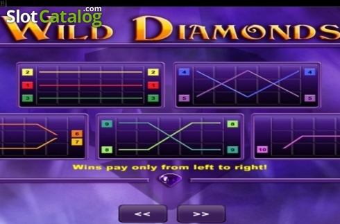 Οθόνη5. Wild Diamonds (Amatic Industries) Κουλοχέρης 