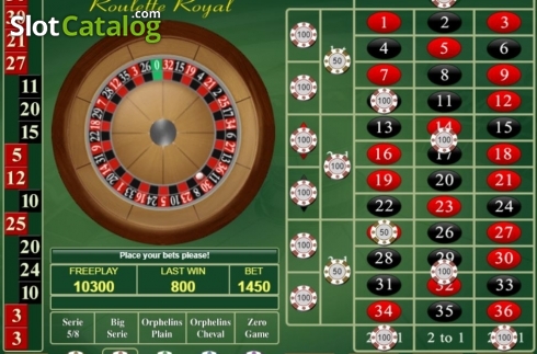 Οθόνη5. Roulette Royal (Amatic Industries) Κουλοχέρης 