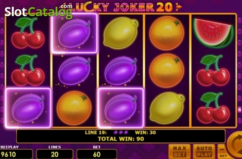 Οθόνη3. Lucky Joker 20 Κουλοχέρης