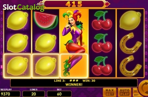 Οθόνη4. Lucky Joker 20 Κουλοχέρης