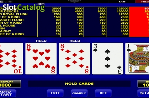 Οθόνη3. Deuces Wild (Amatic Industries) Κουλοχέρης 