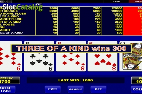 Οθόνη6. Deuces Wild (Amatic Industries) Κουλοχέρης 
