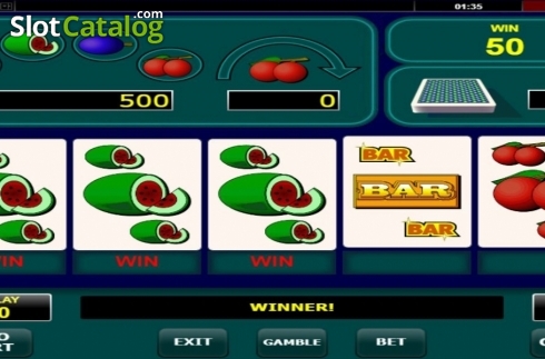 Οθόνη3. Fruit Poker Κουλοχέρης 