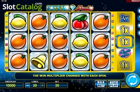 Οθόνη2. Crystal Fruits (Amatic Industries) Κουλοχέρης 