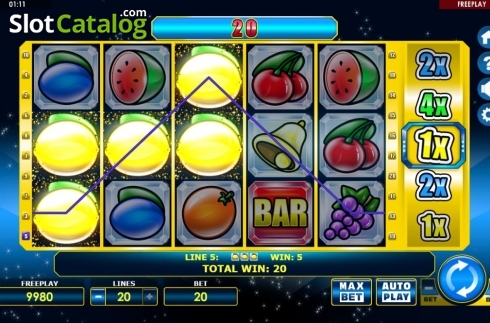 Οθόνη3. Crystal Fruits (Amatic Industries) Κουλοχέρης 