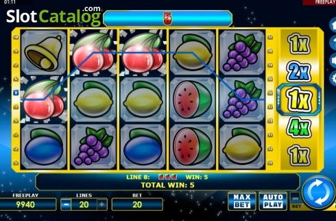 Οθόνη4. Crystal Fruits (Amatic Industries) Κουλοχέρης 