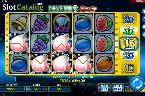 Οθόνη5. Crystal Fruits (Amatic Industries) Κουλοχέρης 