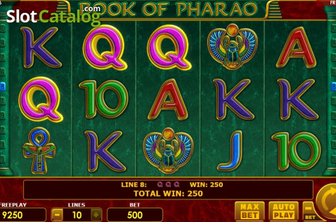Οθόνη5. Book of Pharao Κουλοχέρης 