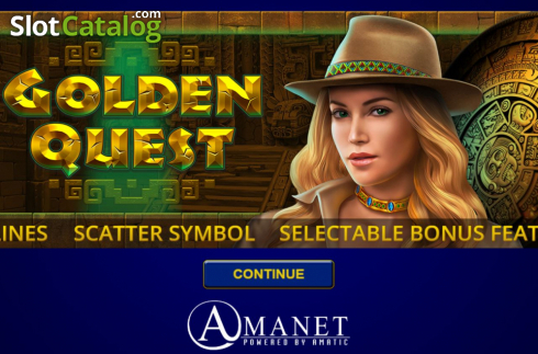 Οθόνη2. Golden Quest (Amatic Industries) Κουλοχέρης