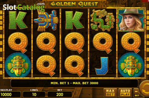 Οθόνη3. Golden Quest (Amatic Industries) Κουλοχέρης