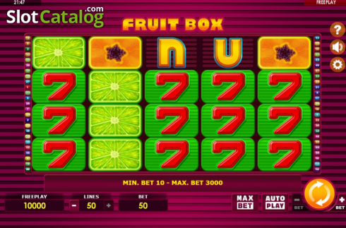 Οθόνη3. Fruit Box Κουλοχέρης
