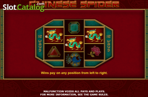 Οθόνη6. Chinese Spider Κουλοχέρης 