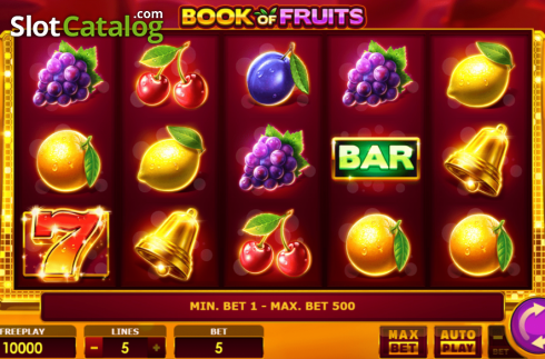 Οθόνη2. Book Of Fruits (Amatic Industries) Κουλοχέρης 