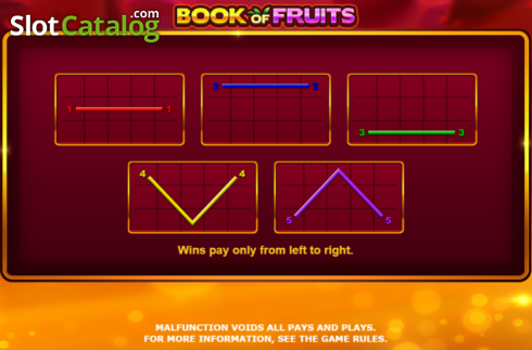 Οθόνη8. Book Of Fruits (Amatic Industries) Κουλοχέρης 