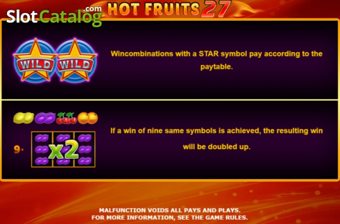 Οθόνη8. Hot Fruits 27 Κουλοχέρης