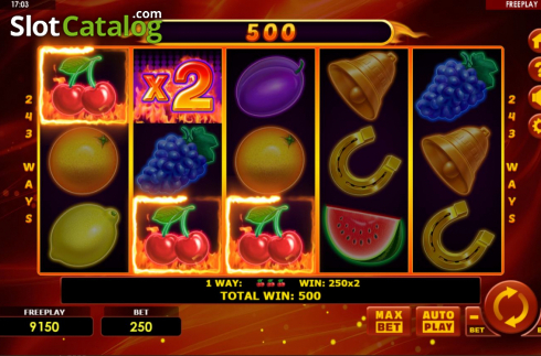 Οθόνη4. All Ways Hot Fruits Κουλοχέρης