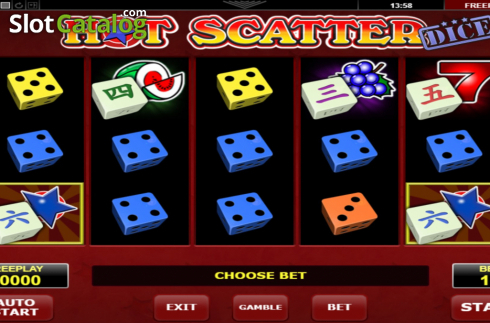 Οθόνη2. Hot Scatter Dice Κουλοχέρης