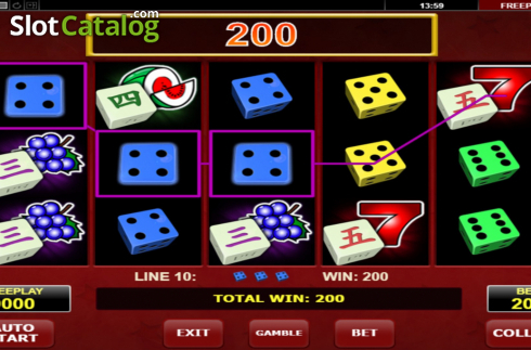 Οθόνη5. Hot Scatter Dice Κουλοχέρης