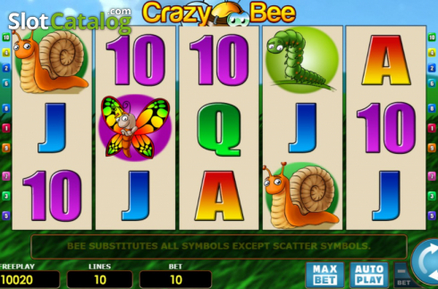 Οθόνη2. Crazy Bee Κουλοχέρης